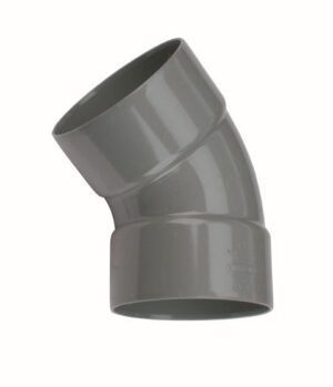 Pvc bocht 32mm, mof/mof 45 graden