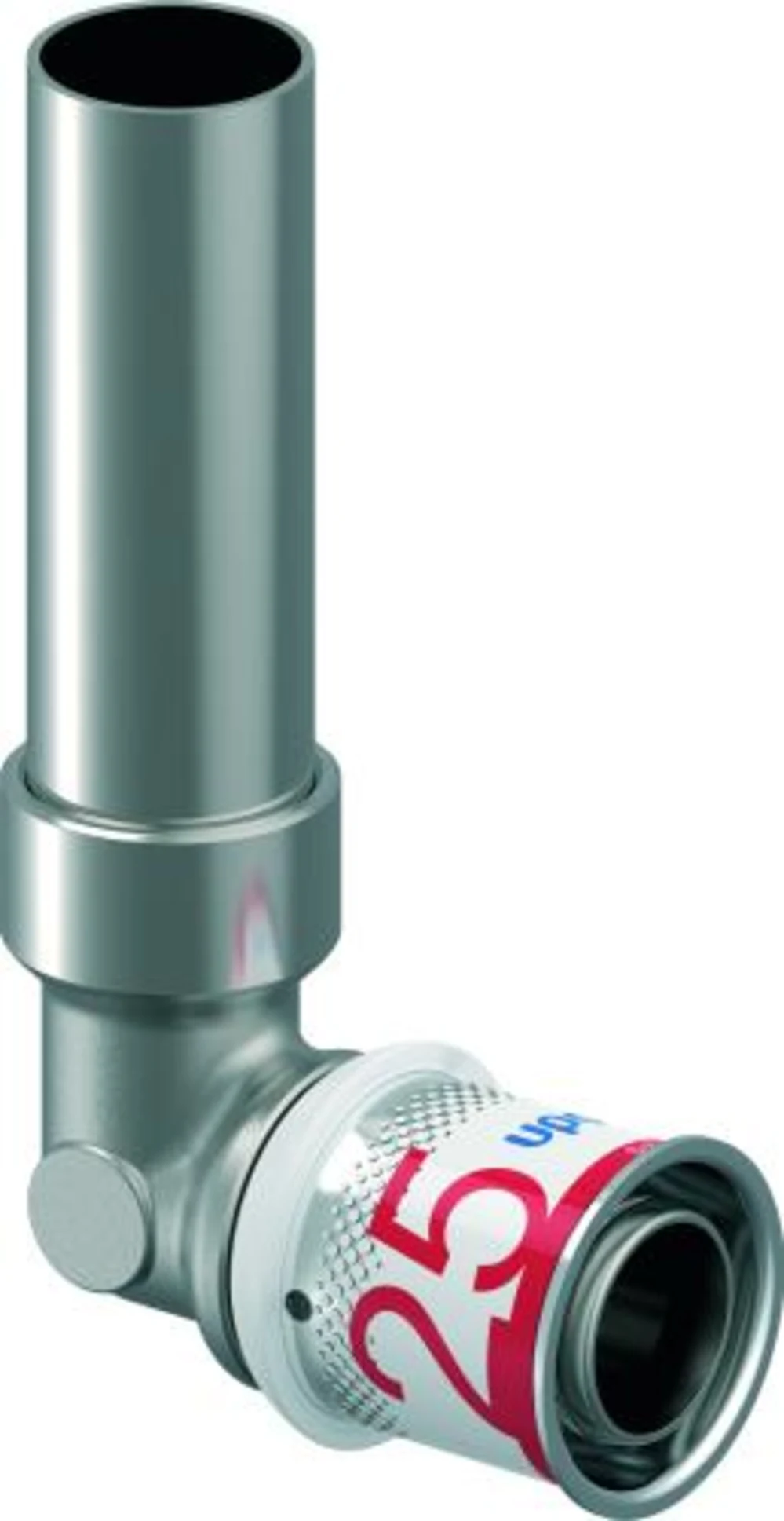 Uponor S-Press Plus Overgangsknie 25x22 250mm
