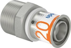 Uponor S-Press Plus Puntstuk 20 x 3/4