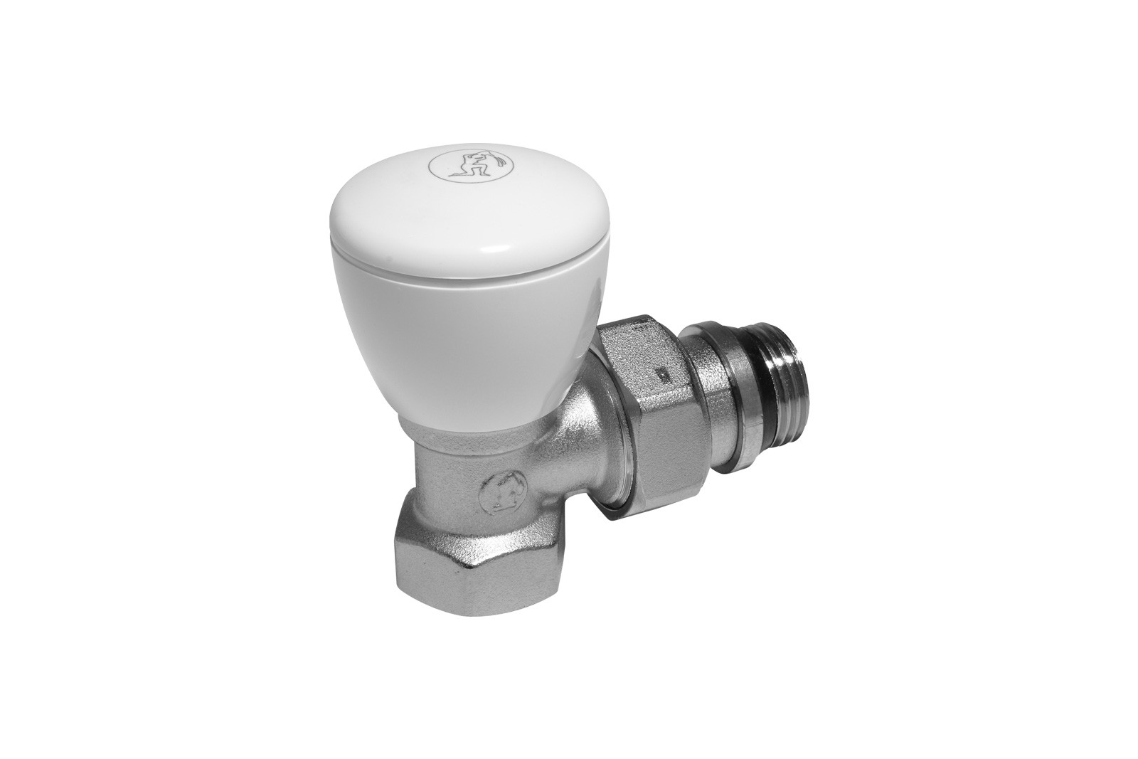 Giacomini Handbediende Haakse Radiatorkraan 1/2" - R5X033