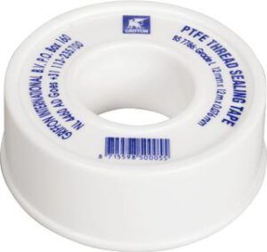 Teflon tape standaard 12Mx0.76MM