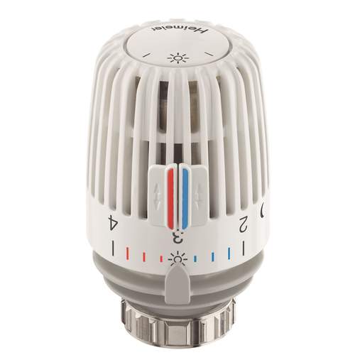 Heimeier Thermostaatknop K M30x1.5 met Nul-Stand RAL9016