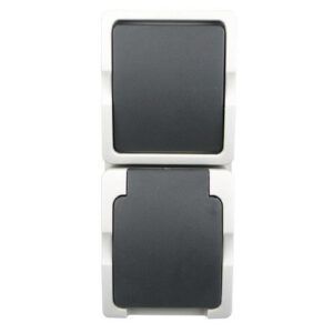 WD combinatie wcd + wisselschakelaar opbouw verticaal