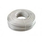 VMVL Tweelingsnoer 2x1 wit (per 50 meter)