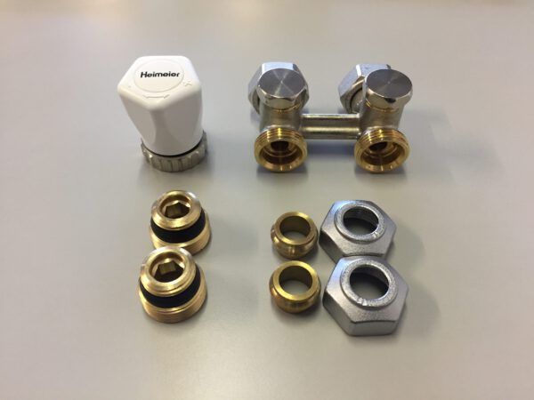 Aansluitset 33 Heimeier