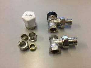 Aansluitset 47 Heimeier