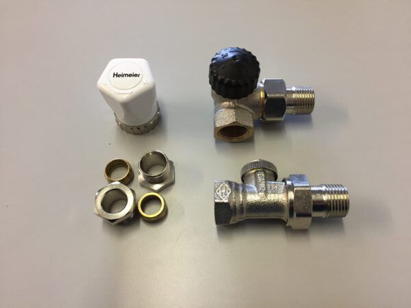 Aansluitset 52 Heimeier