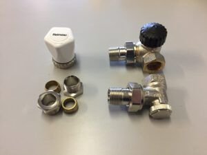 Aansluitset 55 Heimeier