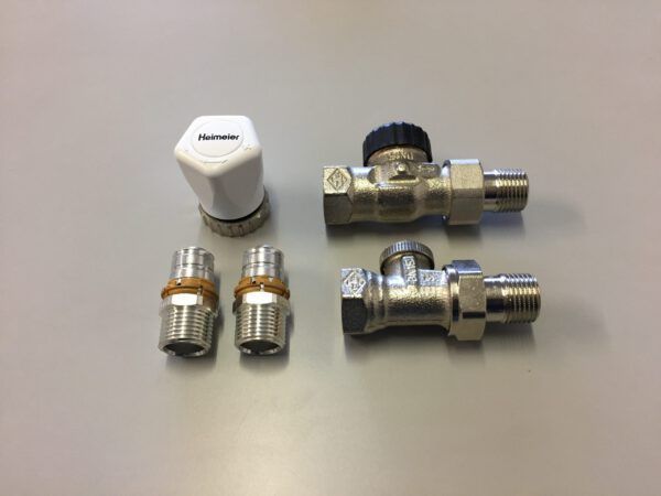 Aansluitset 59 Heimeier