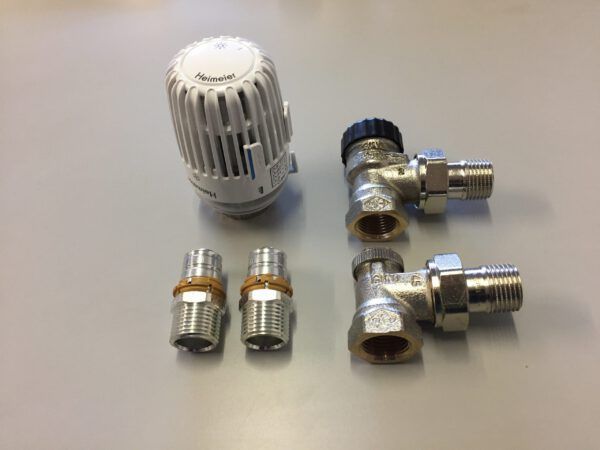 Aansluitset 62 Heimeier