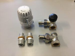 Aansluitset 71 Heimeier