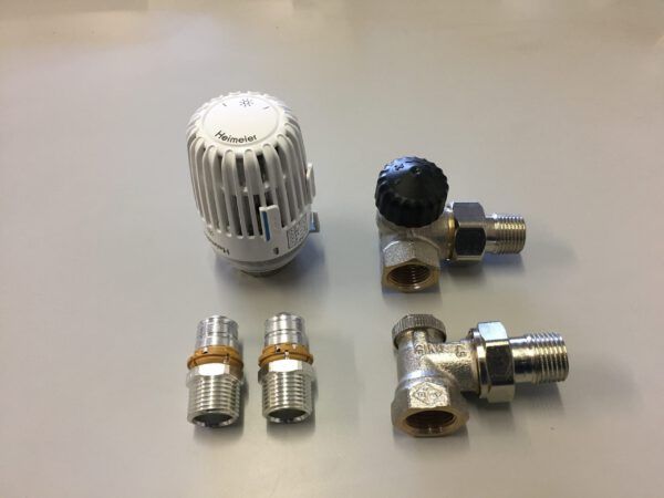 Aansluitset 72 Heimeier