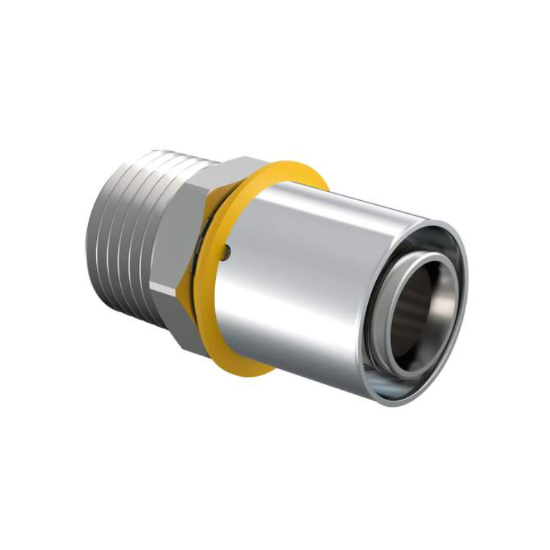 Uponor Gas Perskoppeling 25x3/4 Puntstuk