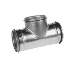 Spiraliet T-stuk 150mm - Aanbieding!