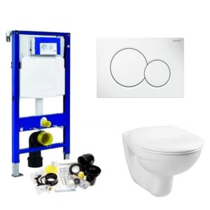 Geberit UP320 - WC ZICO Sphinx – Pressalit SC Zitting - Bedieningspaneel