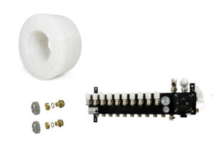 PE-RT vloerverwarming set 90 120m²