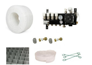 PE-RT vloerverwarming set 93 48m²