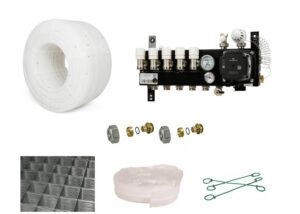 PE-RT vloerverwarming set 94 60m2