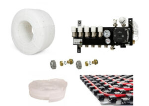 PE-RT vloerverwarming set 103 60m²