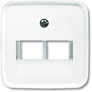 Busch-Jaeger Reflex Internet 2V Centraalplaat Wit