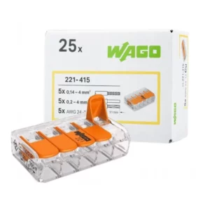 Lasklem wago 5v soepel (doos 25st)