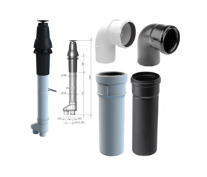 Dakdoorvoer PP Set 4 (80/80)