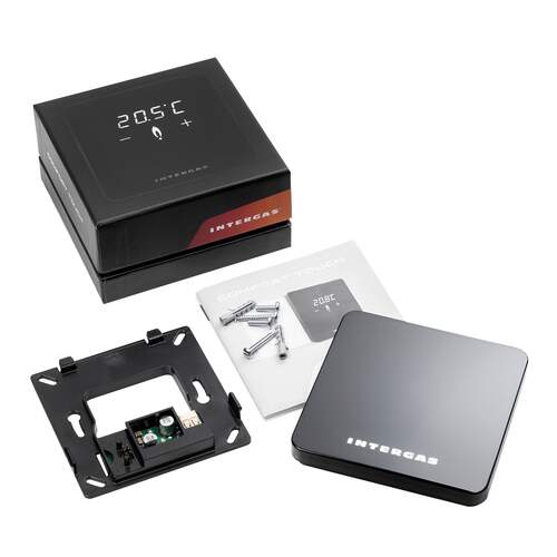 Intergas Comfort Touch Modulerende Thermostaat Zwart - 030034 - Afbeelding 2