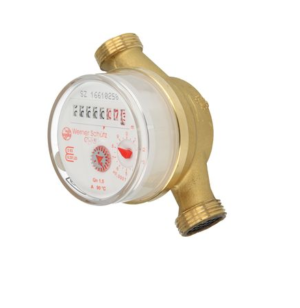 Watermeter 1-straalmeter 2,5 m³ 3/4&quot; incl. ijkkosten
