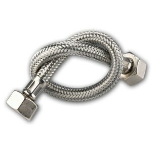 Flexibele Slang 1/2bi x 1/2bi 50CM RVS