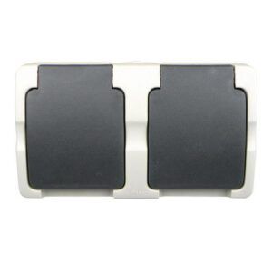 WD 2V Opbouw horizontaal spatwaterdicht