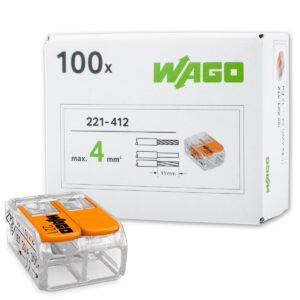 Lasklem wago 2v soepel (doos 100st)