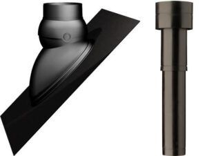 Ontluchtingsdoorvoer set 110 (pan + schaal + doorvoer)