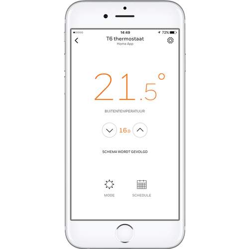 Honeywell Home T6 Slimme WIFI Thermostaat Bedraad (WIT) - Y6H910WF4032 - Afbeelding 4