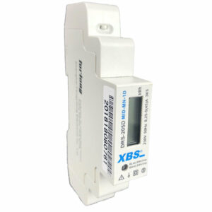 kWh meter 1F 40A LCD Geijkt MID 1MOD