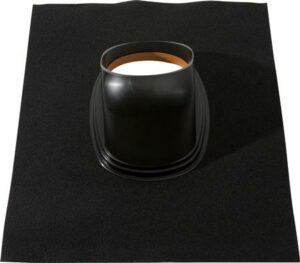 Ubbink Ubiflex Doorvoerpan Ø166 25-45° Kunststof Zwart