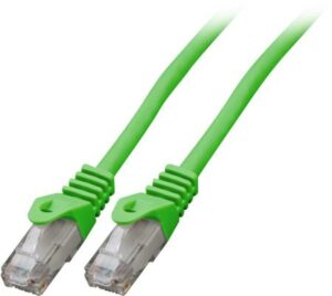 Sol patchkabel cat6 u/utp lszh 1,0m gn