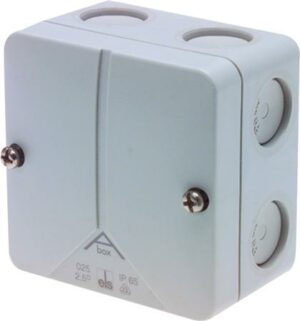 Sol kabeldoos 80x80x52 a-box 025 ip65