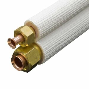 Aircotube Koelleiding Geisoleerd Flare Leidingset 1/4x3/8 10Mtr.