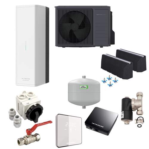 Intergas Xtend Hybride Warmtepomp 5kW Complete Set