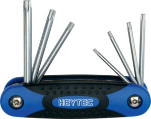 HEYTEC Torx Stiftsleutelset Zakmesmodel 5081348-7