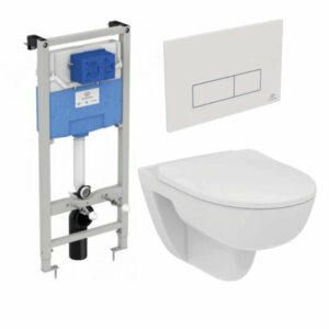 Ideal Standaard ProSys Toiletset met i.Life A Rimless Wandcloset &amp; Bedieningspaneel