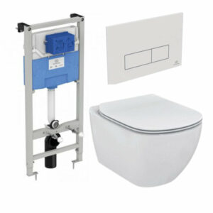 Ideal Standaard ProSys Toiletset met Tesi Aquablade Wandcloset &amp; Bedieningspaneel