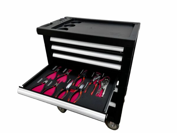 E-Tools Gevulde Gereedschapswagen 154-Delig - Afbeelding 5