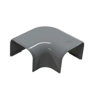 Optima Leidinggoot Platte Bocht CP135 RAL7016