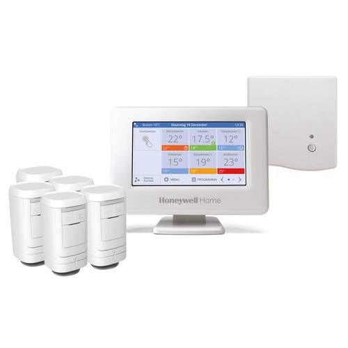 Honeywell Home EvoHome WiFi 5-Zones Radiatorpakket Opentherm - ATP955M3091
