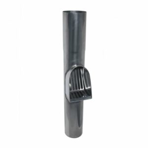 Bladvanger Zink Met RVS Rooster 80MM