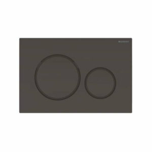 Geberit Bedieningspaneel Sigma20 Zwart met Designringen