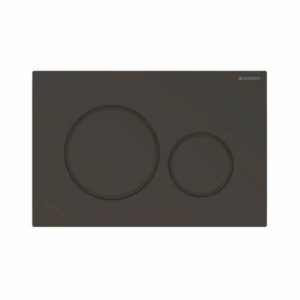 Geberit Bedieningspaneel Sigma20 Mat Zwart Easy-To-Clean
