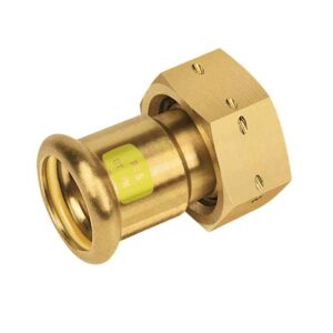 Bonfix M-press RK-gas 2-delige kop. 22 mm vlak dichtend