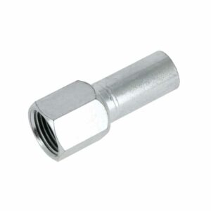 Bonfix M-press C-staal insteekkoppeling 1/2&quot; bi.dr. x Ø15 mm
